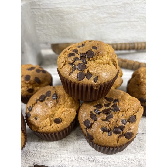 Bezlepkové vanilkové muffiny s čokoládovými kousky