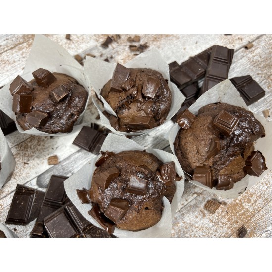 Čokoládové muffiny bez lepku